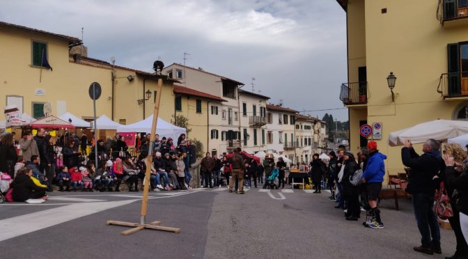Antica Fiera di Carmignano: in due giorni più di 1500 visitatori. Domani gran finale con i fuochi d’artificio dalla Rocca