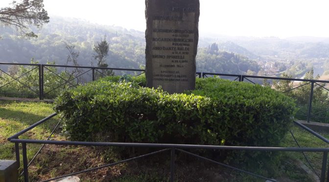 Commemorazione dei partigiani caduti l’11 giugno 1944 a Poggio alla Malva